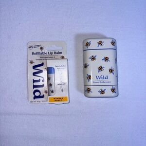 Wild Lip Balm Emma Bridgewater Case Manuka Honey Refill New Bee Print Eco